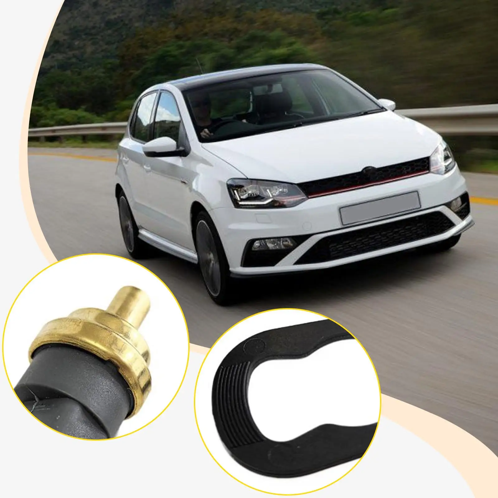 

Датчики температуры охлаждающей жидкости 06A919501A черные для Audi A3 06-20 Q5 09-17