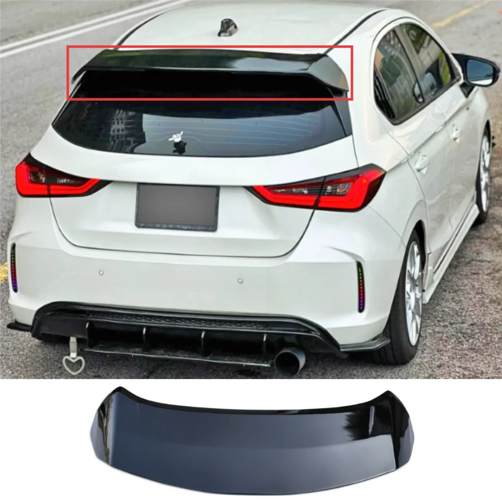

For Honda CITY 2020-2025 hatchback upper RS model rear spoiler splitter