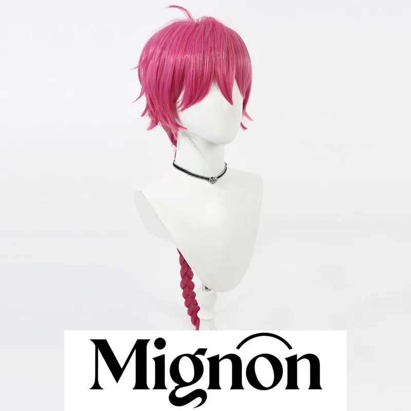 شيطان الأمير القط الشيطان Ratte Bacca شعر مستعار تأثيري جديلة طويلة هدية عيد الهالوين