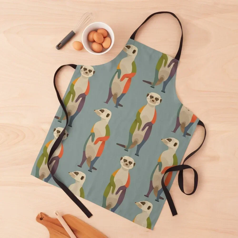 

Hello Meerkats Apron Kitchen New 2022 Year nail tech supplies Apron