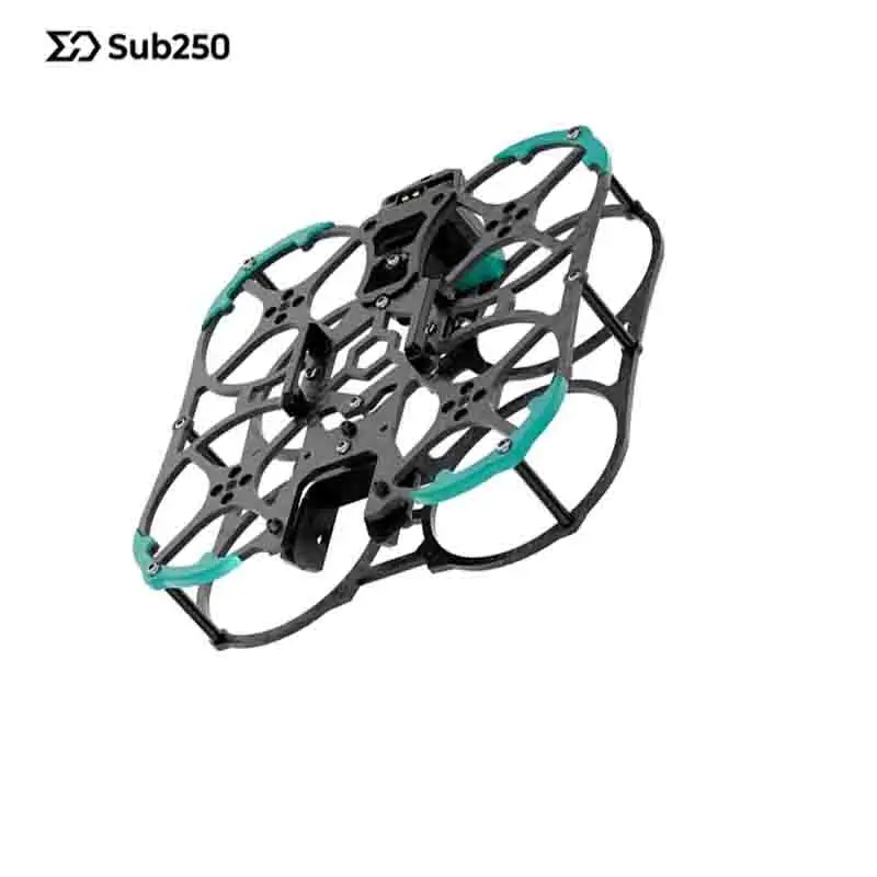 Sub250 Huma20 O3/O4 Quadro e outras peças de fibra de carbono RC FPV Quadcopter Helicóptero Acessórios de substituição Peças RC