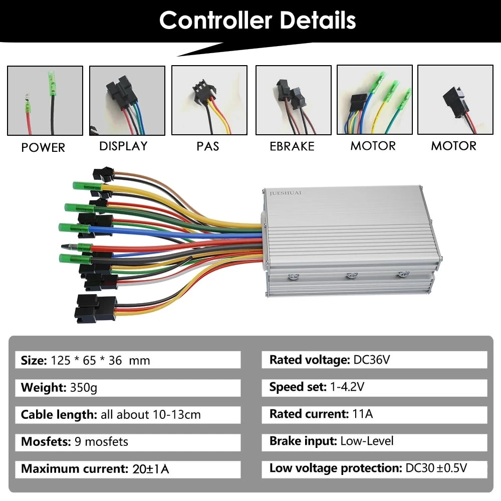 27.5 inch Wheel Bicycle Electric Motor Conversion Kit 36V 48V 250w 350w 500w Front Rear Hub Motor 13AH-24AH Lithium Battery 27.5