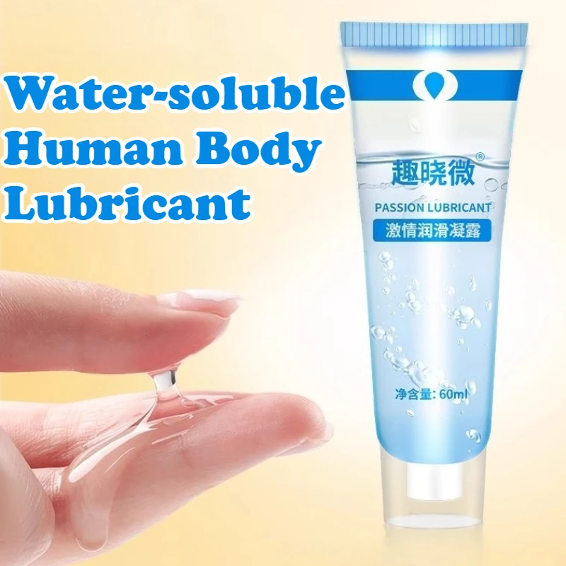 Lubrifiant corporel humain soluble dans l'eau, 60ml, pour adultes, huile lubrifiante sexuelle, liquide sexuel simulé, liquide lubrifiant pour Couples de 18 ans et plus