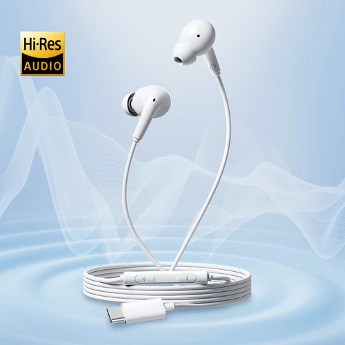 Imagen 2 del producto Edifier P230 Auriculares con cable USB-C con control remoto y micrófono Auriculares intrauditivos de alta resolución Controlador dinámico de 12,4 mm IP54 Resistente al polvo y a salpicaduras