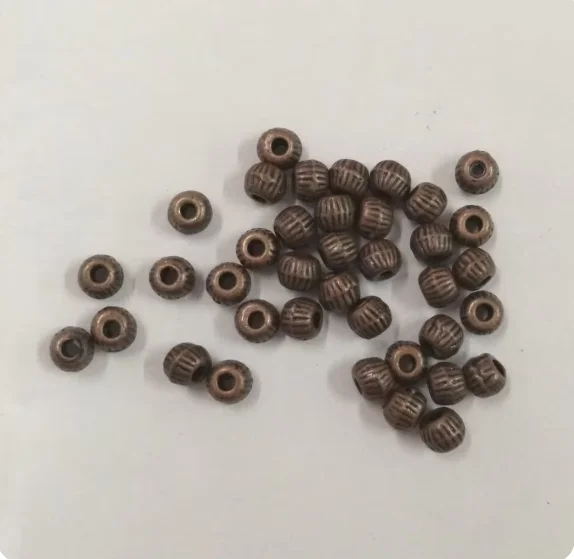 150pcs 3*2mm Alloy pendants antiqued copper spacer beads for jewelry making HWH2144