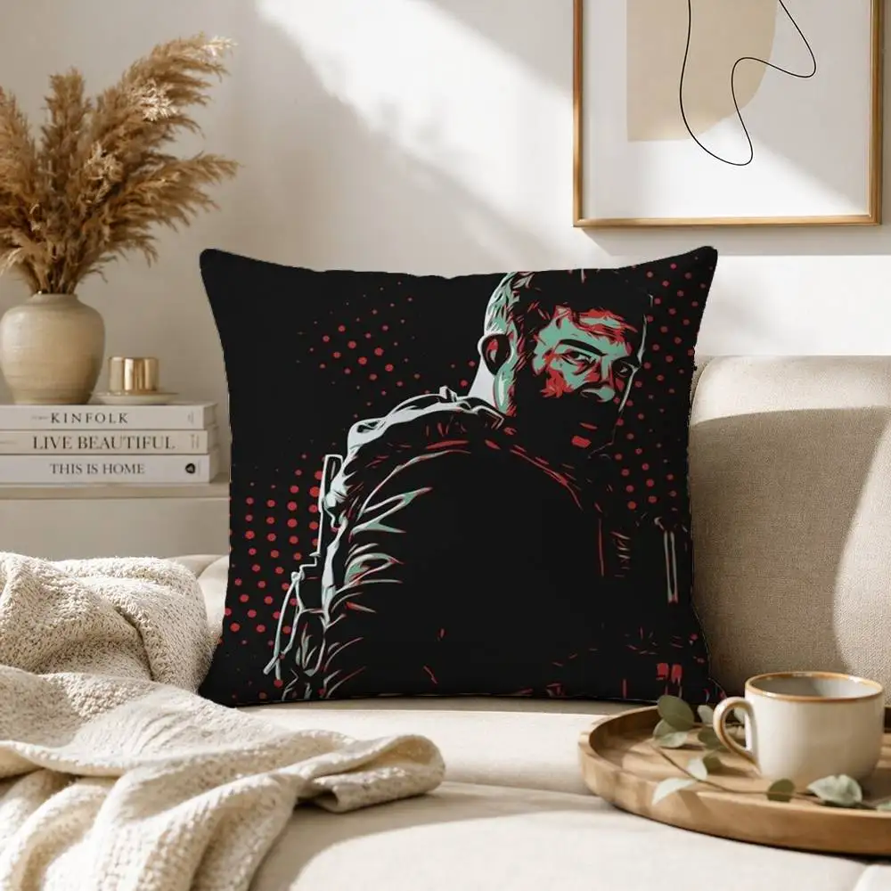 Captain J-John P-Price Pillow Case for Sofa Living Room Home office Decor Protective Cover