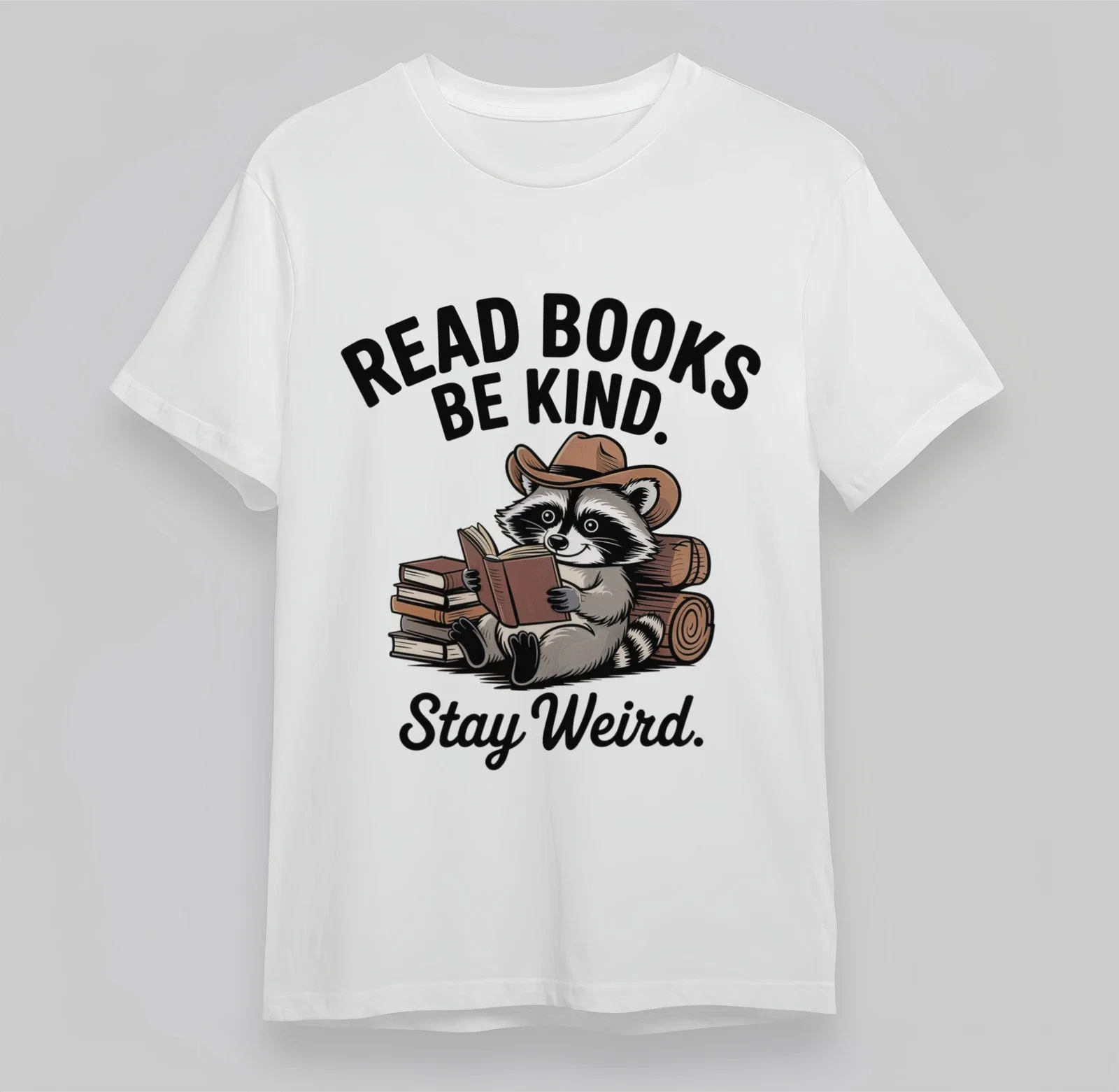 

Cute Raccoon Graphic Printing Summer Autumn Winter Cotton Men's and Women's T-Shirts Short Sleeves Luxury Outdoor Sports Brand