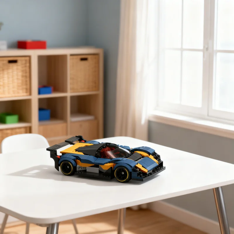 345pcs MOC City Champions Mazda Model Building Blocks Toy Construction Christmas Gifts Creative Assemble Education Birthday DIY