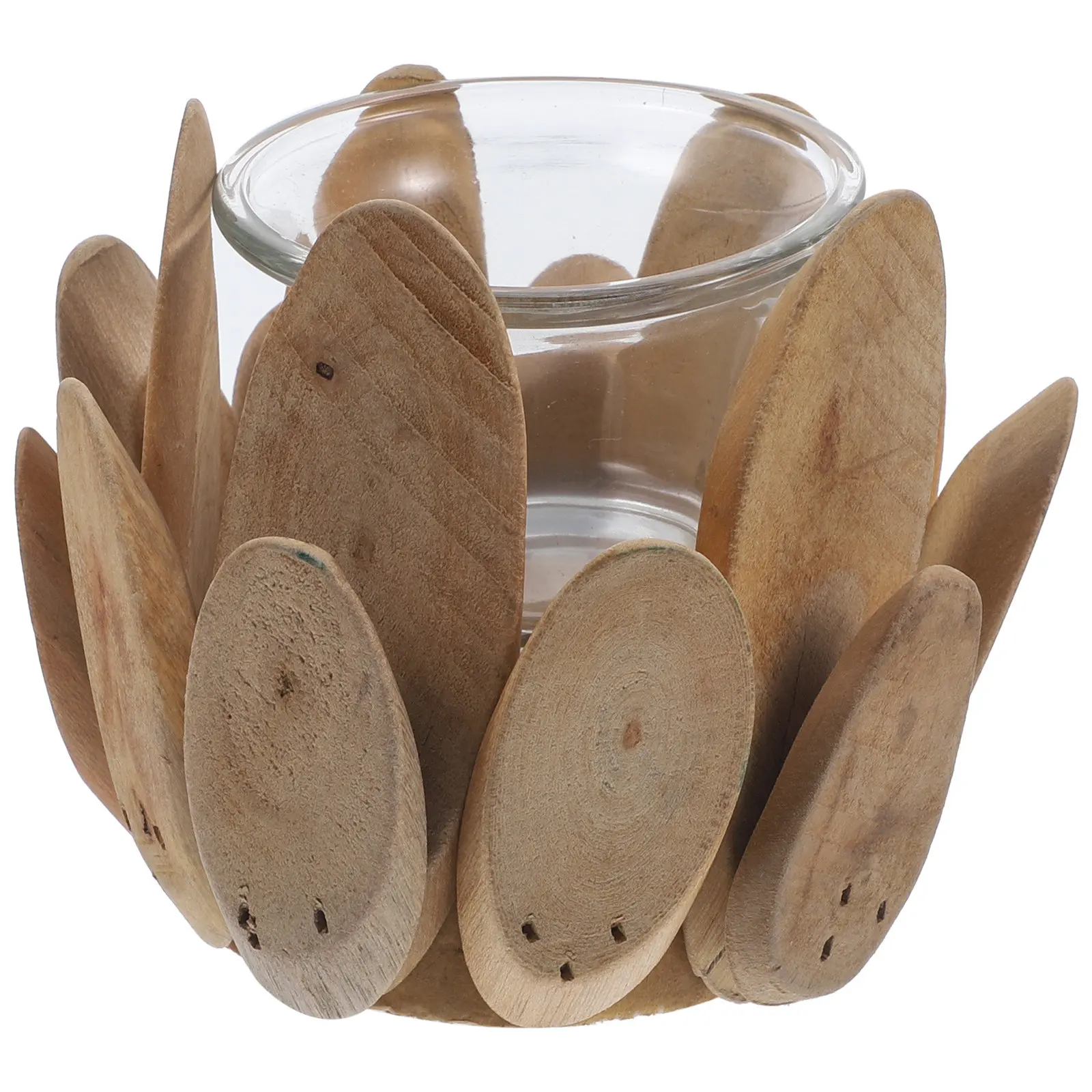 Portacandele in Legno a Forma - Wedding Supply Decor recensione e prezzo