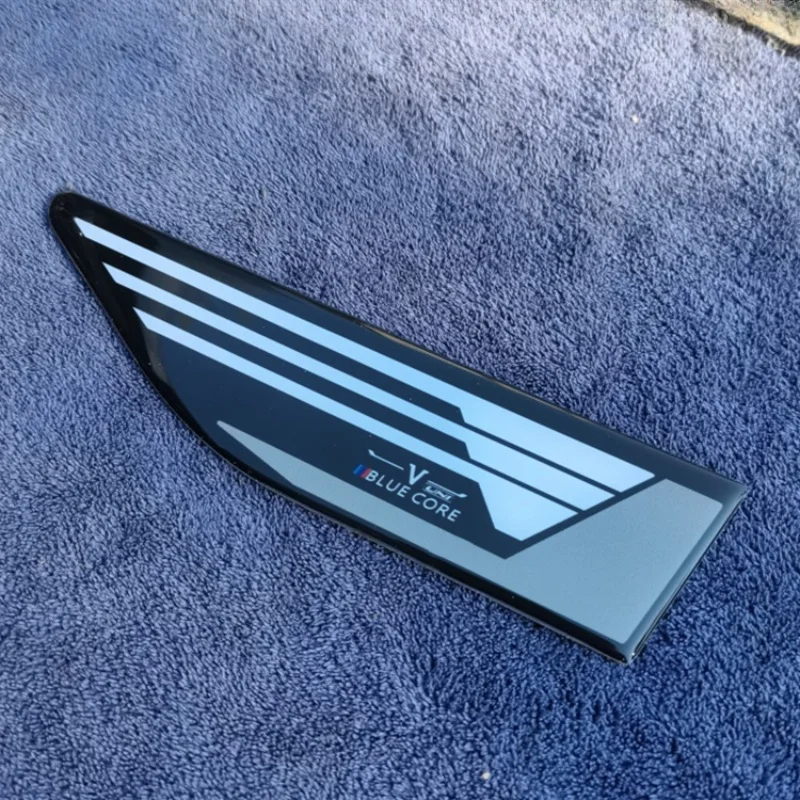 Для Changan UNIV UNI-V 2023-2024 боковое внешнее молдинг автомобиля из углеродного волокна, декоративная крышка крыла, аксессуары для лобового стекла