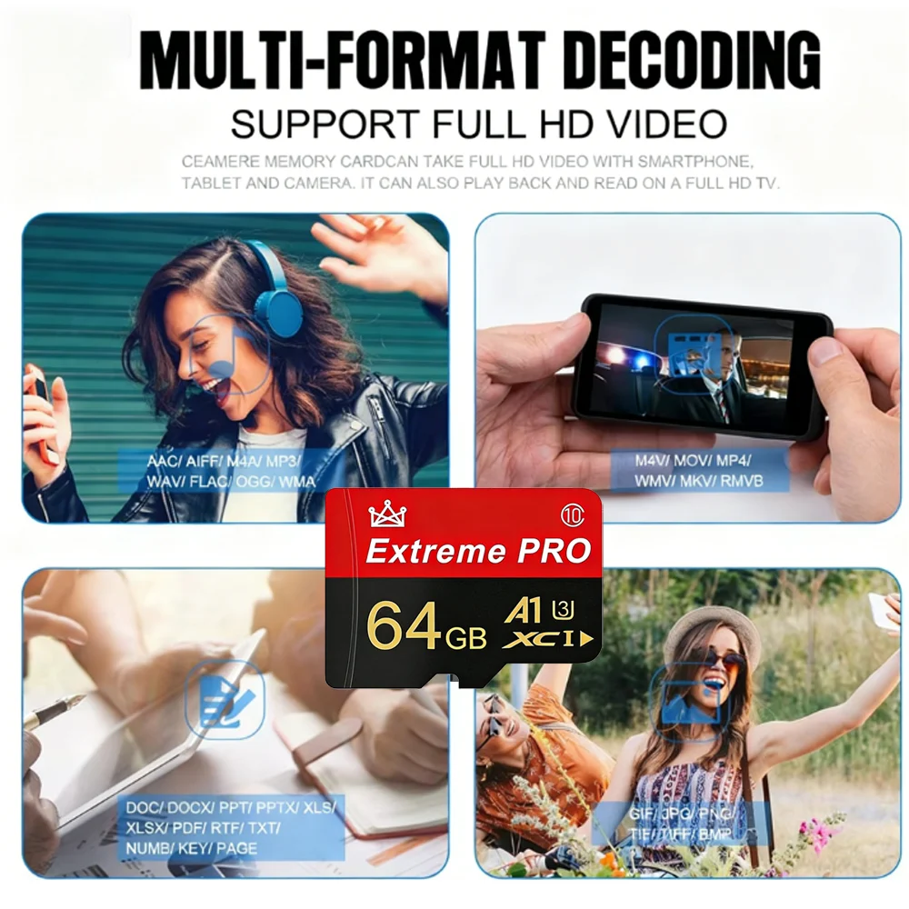 512GB 256GB 128GB 64GB SD Card Micro TF SD Memory Card Ultra Fast U3 V30 A2 Drone FPV Freestyle 4K Video Capture view 5