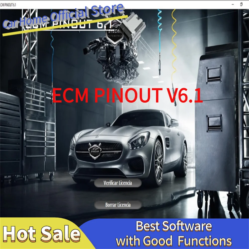 ECM PINOUT Software V6.1 Unlimited Lifetime License Compilation Of 35 Brands Support More Than 400 Models