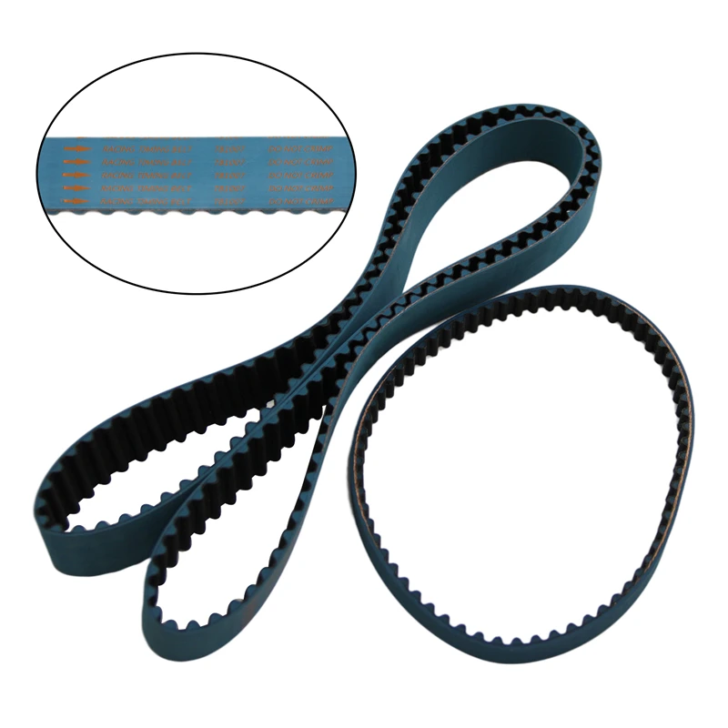 Racing HNBR Rubber Timing Belt & Balance Belt for Mitsubishi Chariot Delica Galant Eclipse 4G63 4G63T 2.0L