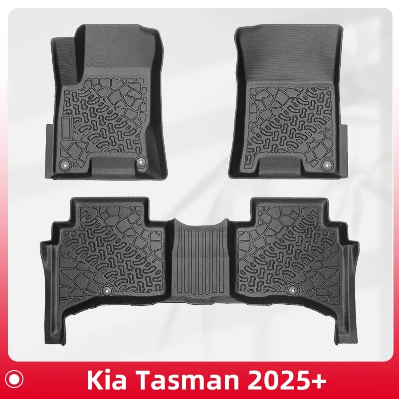 

Suitable for Kia Tasman 2025 TPE floor mat 3D all-weather material TPE floor mat
