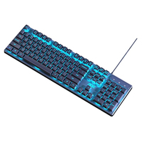 Aoc True Mechanical Tactile Keyboard, Wired E-Sports Game Mouse, Keyboard And Mouse Set, Office Laptop, Desktop Computer