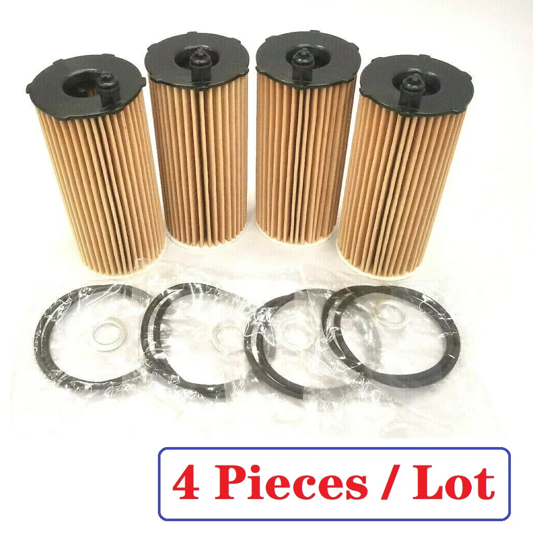 

For Kia Carnival For Genesis GV70 GV80 G80 3.5L Engine 2021-2022 Engine Oil Filter 4PK 263203N000 / 26320-3N000 / 26320 3N000