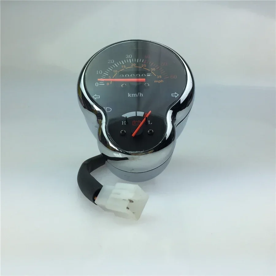 For small turtle king motorcycle electric car meter 12 48 60V mechanical instrument odometer tachometer
