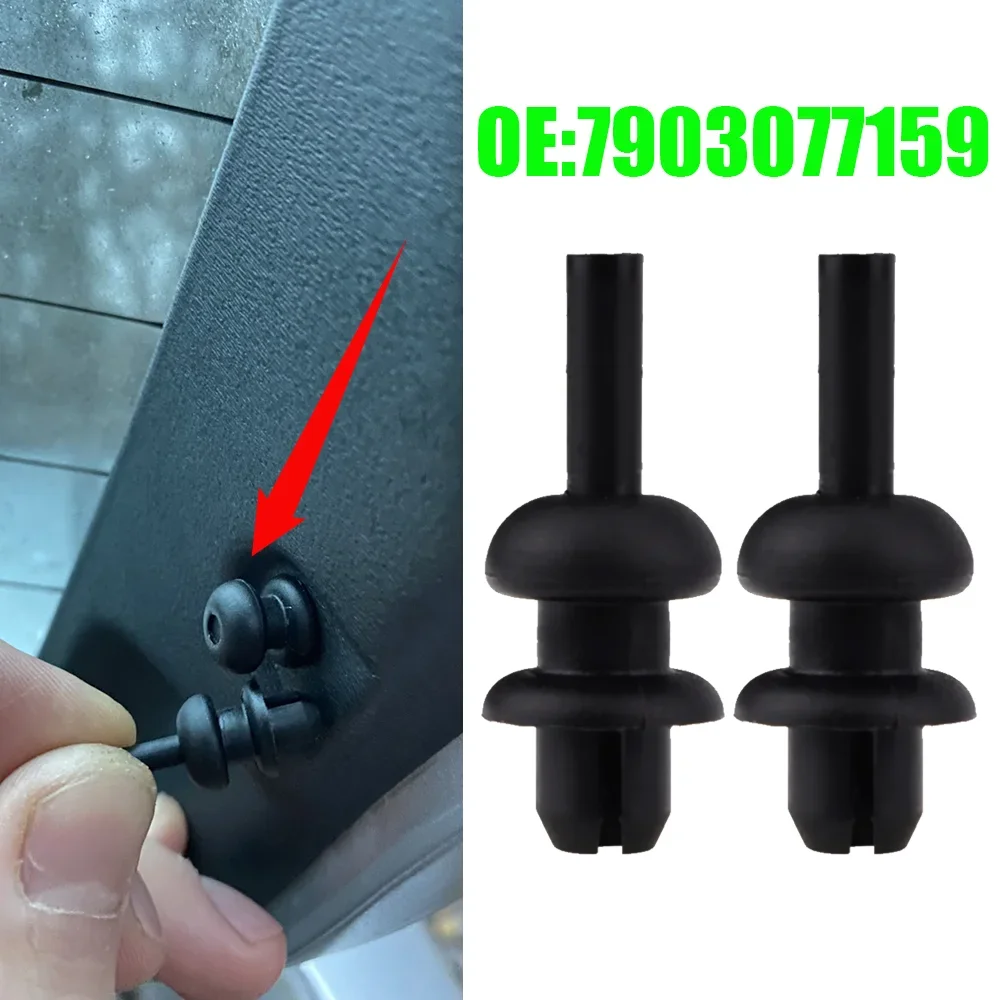 2PCS Car Parcel Shelf Clips For CITROEN SAXO C2 C3 XSARA Picasso DS3 XM Rear Trunk Tray Boot Hook Cord String Strap Accessories