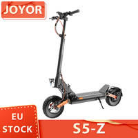 JOYOR S5-Z Electric Scooter 48V 13Ah Battery 600W Motor 10*3.0 inch Tires 25km/h Speed 55km Range Turn signal Dual Disc Brake