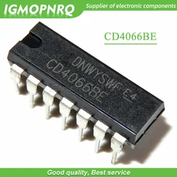 10pcs/lot CD4066 CD4066BE DIP-14 logic chip bi-directional switch New Original