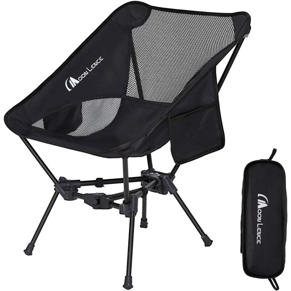 Portable Camping Chair Backpacking Chair - 4th Generation Ultralight Folding Chair - Compact, Lightweight for Hiking, Mountainee