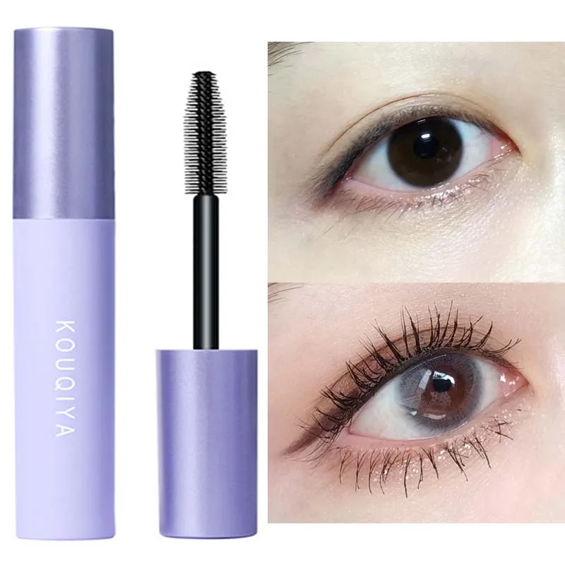 5D Silk Fiber Lash Mascara Waterproof Anti-sweat Non-smudge Mascara for Eyelash Extension Black Thick Eye Lashes Curler Cosmetic