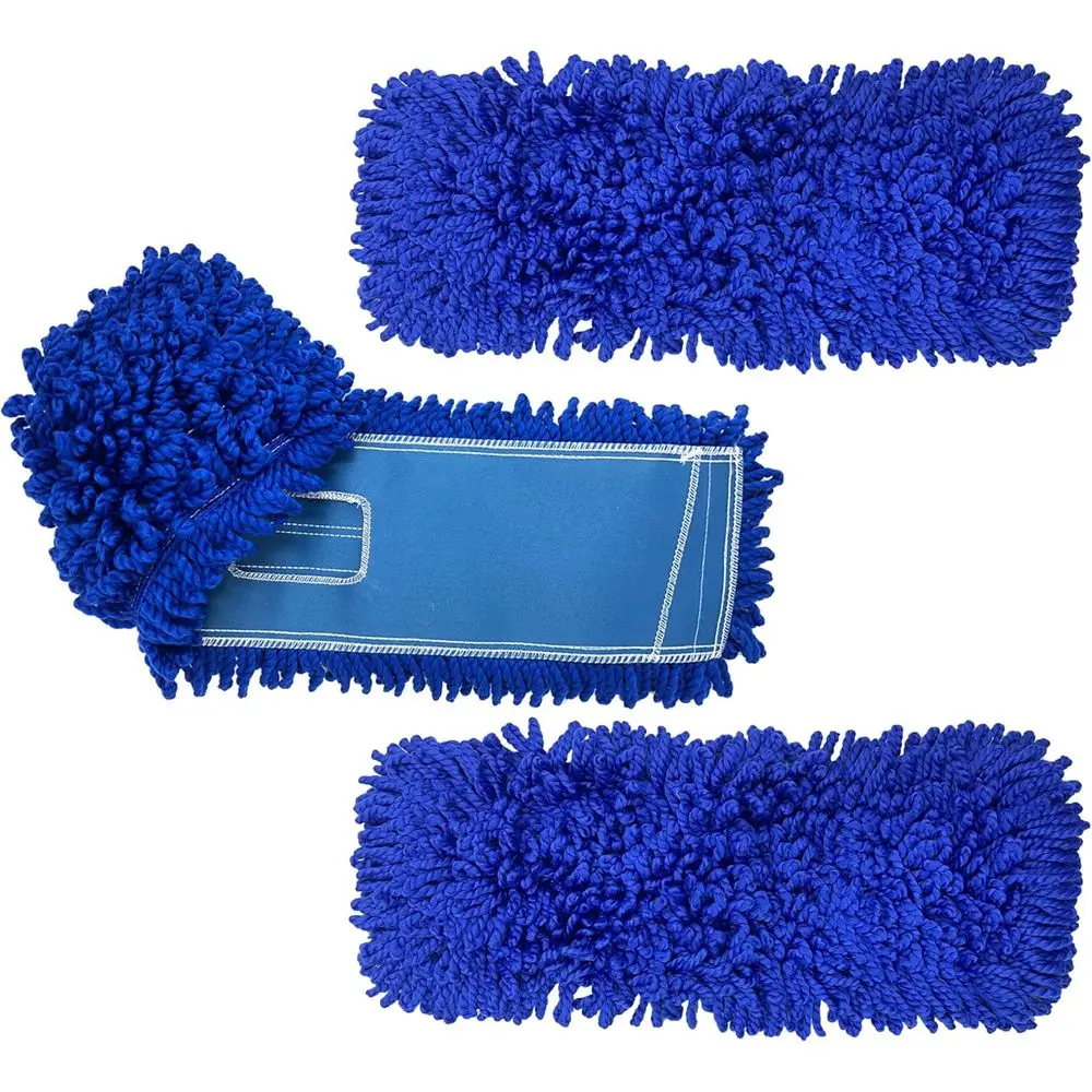 

48 Large Washable Dust Mop Replacements, Pack of 3