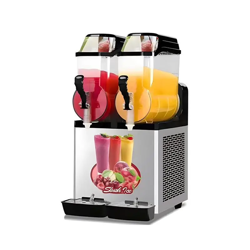 

Energy Saving Triple Tank Slush Machine Low Power Consumption