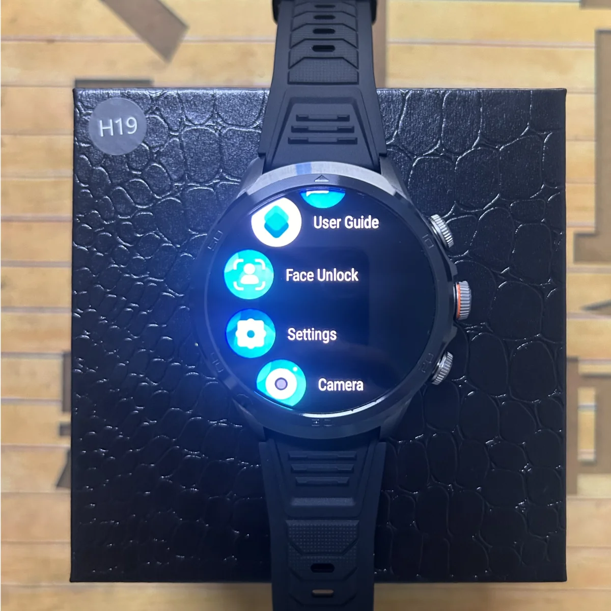 H19 Smart Watch 4G Android 1.95 inch 720*720 Amoled Screen 900W Rotating Camera Google Play Store GPS WIFI Smartwatch 2024 NEW