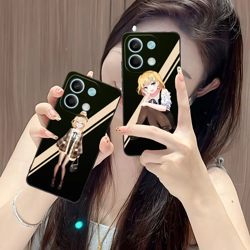 أنيمي أميليا واتسون جراب هاتف ل POCO M6 M5 M4 M3 X7 X6 X5 X4 X3 F6 F5 F4 Pro GT 5G الطباعة الملونة واقية غطاء جميل #2