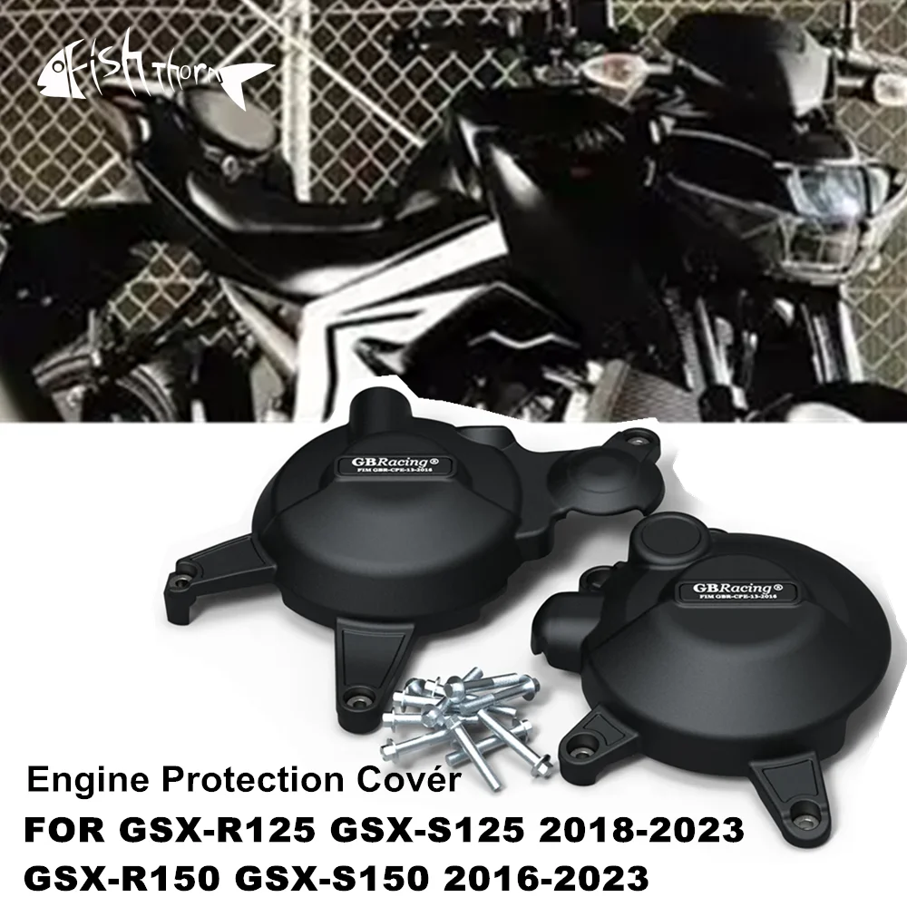 

Защитная крышка двигателя мотоцикла, защита от падения, защита от падения для Suzuki GSX-R150 GSX-S150 2016-2023 GSX-R125 GSX-S125 2018-2023
