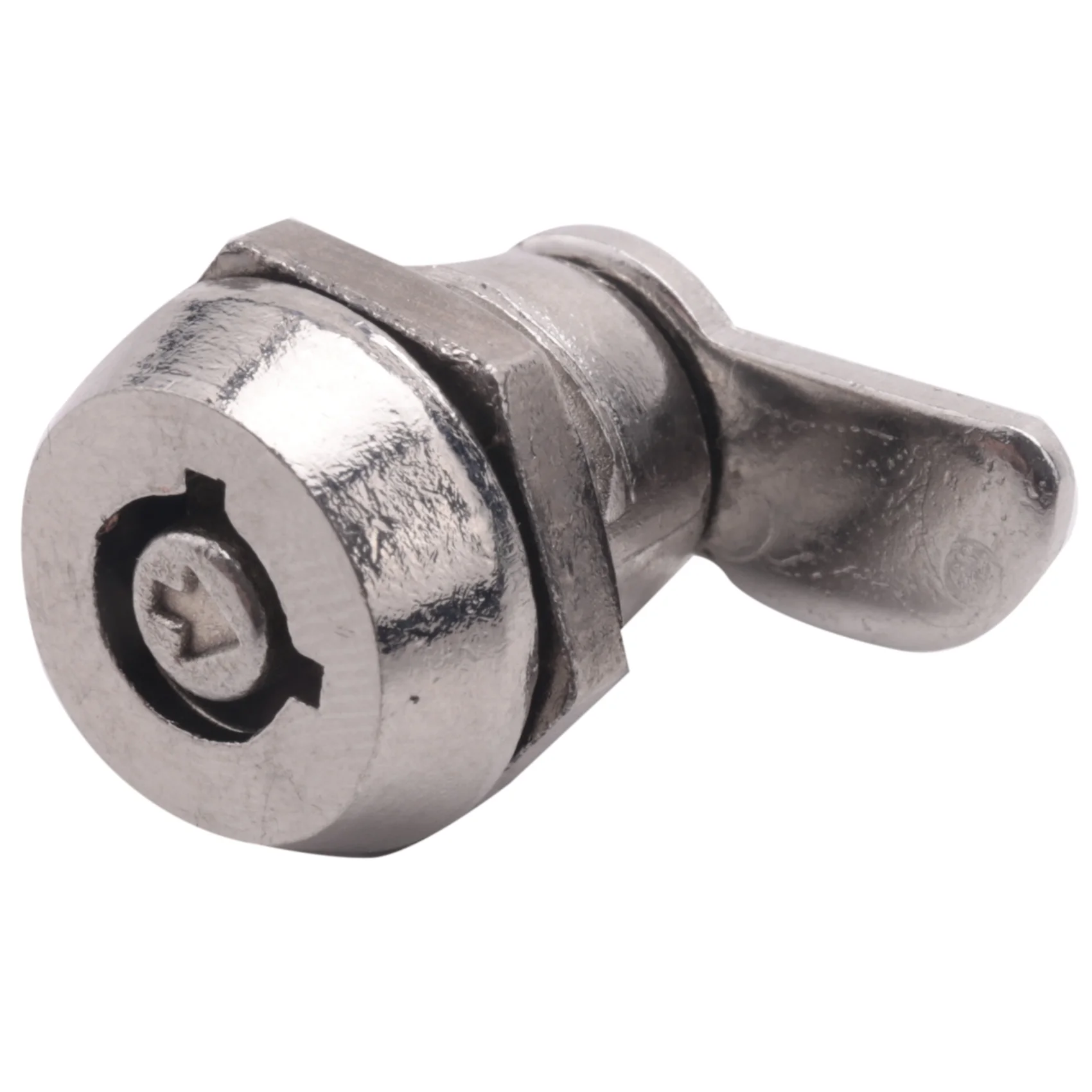 RUAI ประตูตู้ Quarter Turn Security Tubular Cam Lock พร้อมกุญแจ