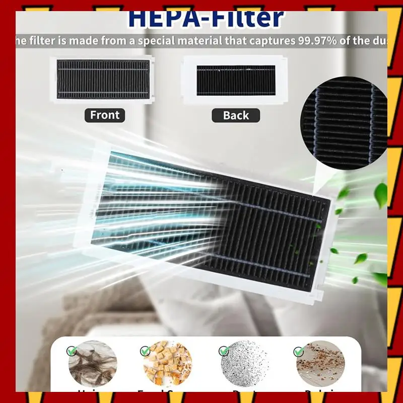 

ABNP For ECOVACS DEEBOT N30 Omni/ N30 PRO OMNI Robot Vacuum Replacement Parts Main Side Brush Hepa Filter Mop Cloth Dust Bags