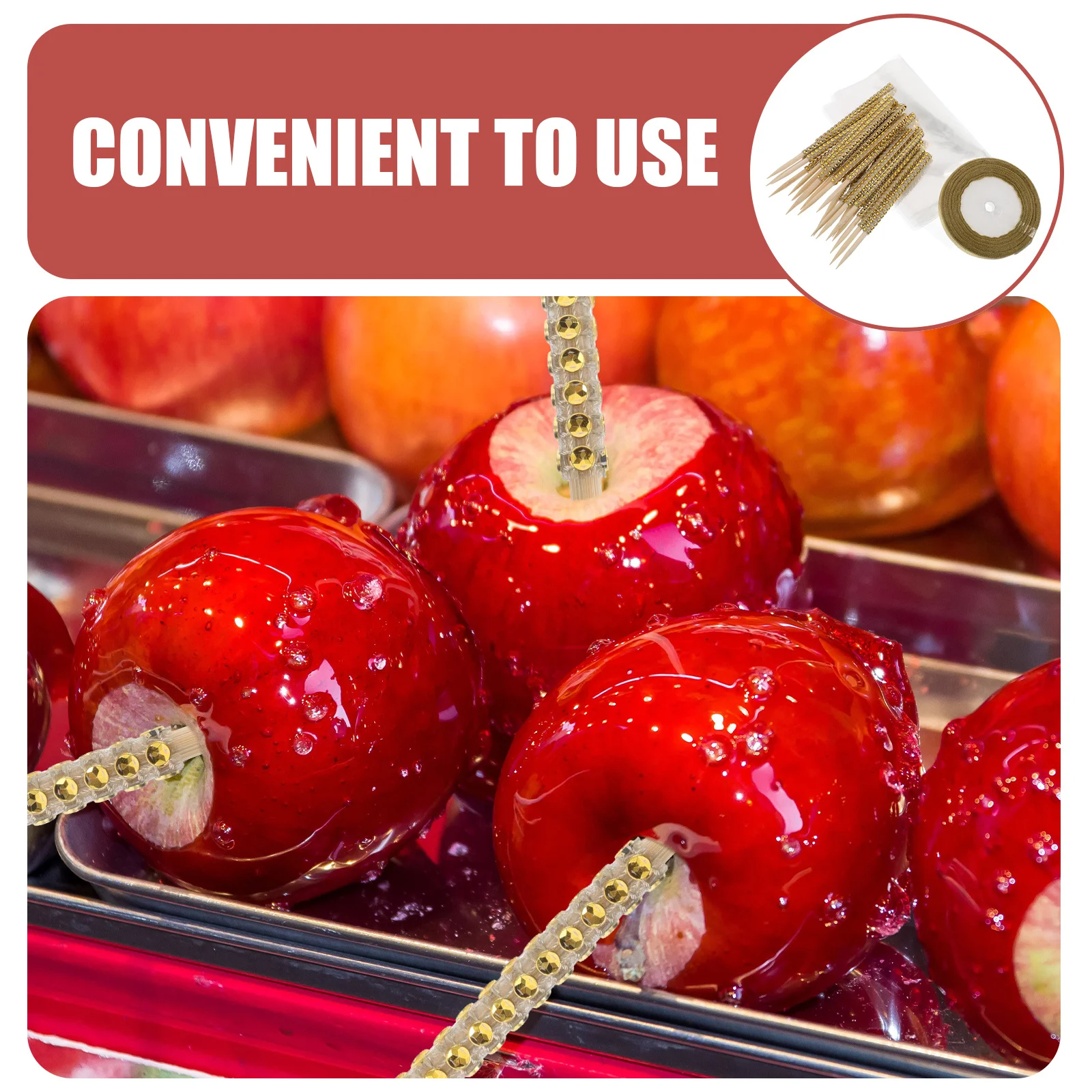 24 pçs varas de doces brilhantes espetos de bambu decorativos para festas de casamento de aniversário bolo pops caramelo sobremesa guloseimas