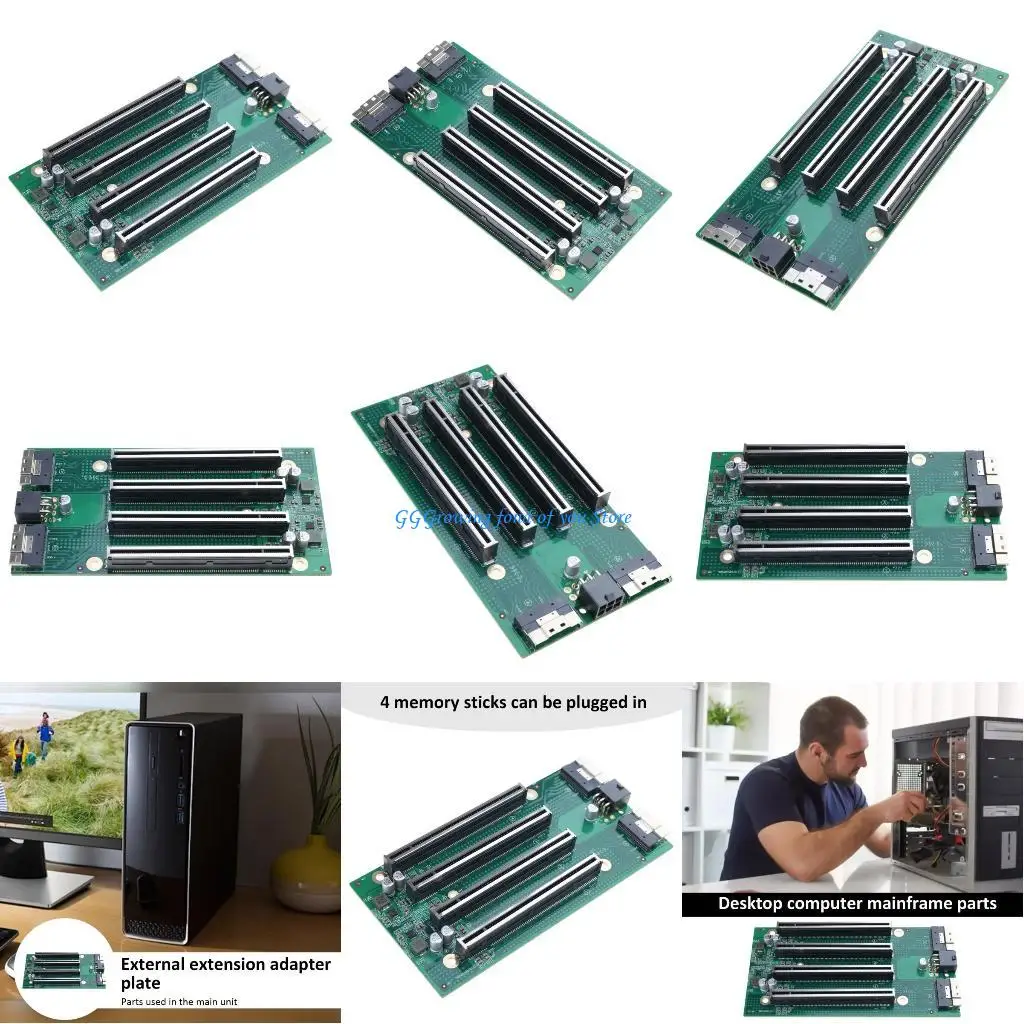 

H9EB SFF-8654 to PCIe Convert Card Adapters PCIe Adapters Card SFF-8654 8i