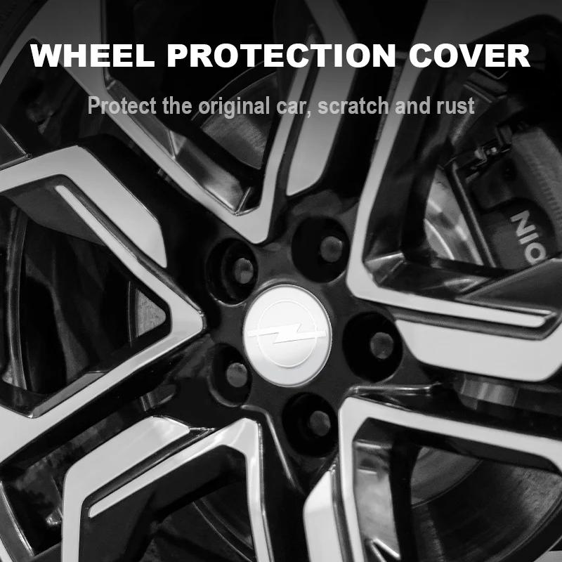 4Pc 56mm 60mm Car Wheel Center Hub Cap For Opel Astra Grandland Corsa Mokka Frontera Insignia Zafira Rim Cover Sticker Accessory view 5