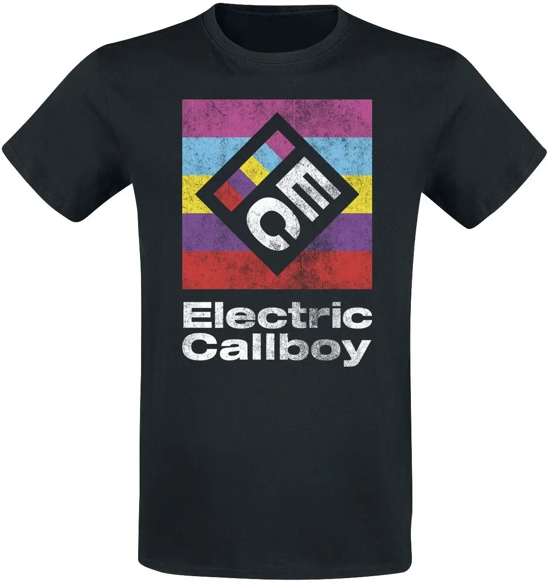Electric Callboy Tekkno Changed My Life Print T-Shirt für Männer und Frauen, Electronic Core Band, Unisex Kurzarm-T-Shirt – Detail 5
