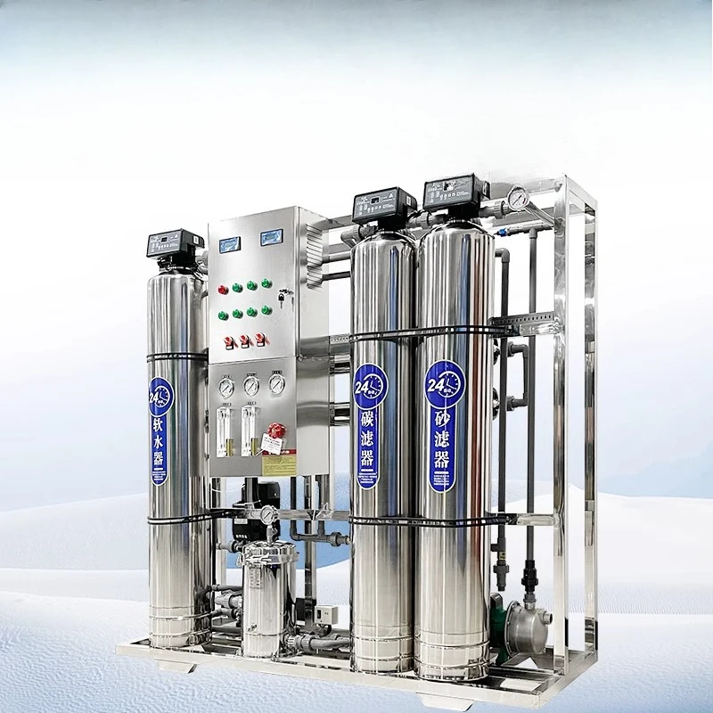 

Large industrial reverse osmosis pure water treatment equipment Commercial large automatic water purifier deionized