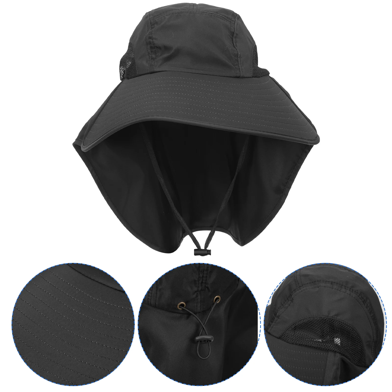 

Sun Hat for Women Foldable UV Protection Beach Hat Lightweight Breathable Mesh Design Reusable Summer Guard