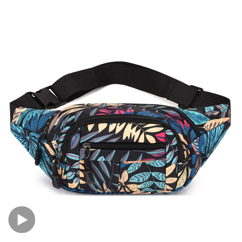 Waist Bag Fanny Pack For Women Men Belt Pouch Male Bum Kangaroo Hip Sack Belly Phone Lady Stylish Banana Cross Shoulder Handbag