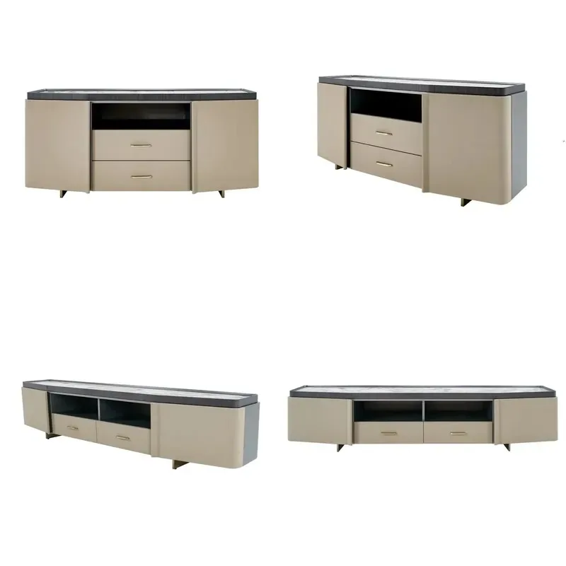 Modern MDF high storage cabinets for living rooms, hotels, and bedro