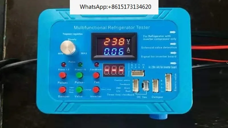 Inverter Refrigerator Testing Instrument Tester Compressor Inverter Board Pulse Solenoid Valve Fault Repair Test Tool Universal