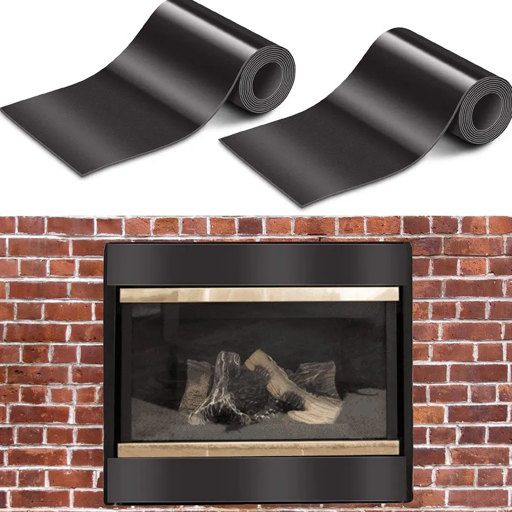 

2pcs Magnetic Fireplace Draft Stopper Vent Cover Block Cold Air Dust Pollen Indoor Hearth Flue Plug Screen Guard Covers