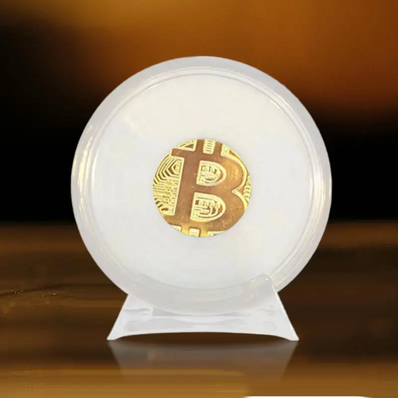 

Coin Collection Cases Commemorative Coin Protective Box Collection Supplies Dollar Protection Cases For Home Office Desktop