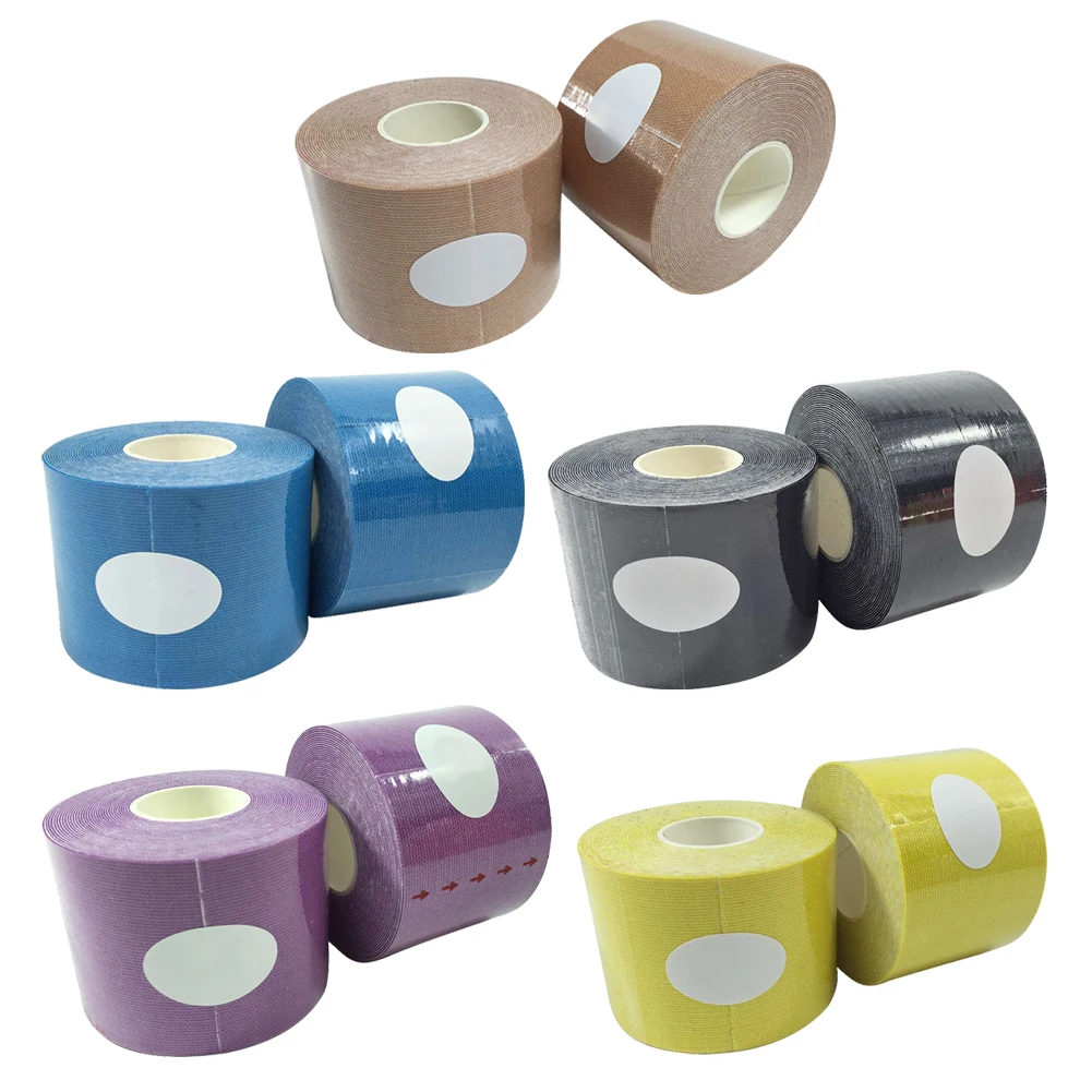 رائجة البيع شريط علم الحركة متعدد الوظائف شريط علم الحركة ضمادة الرياضة مطاطا لاصق سلالة إصابة دعم العضلات #1