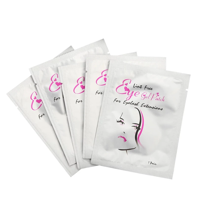 Hot Sale  50 Pairs Women Under Eye Pads Patches Eyelash Extension Eye Lash Paper Stickers Patches Application Make Up Tools