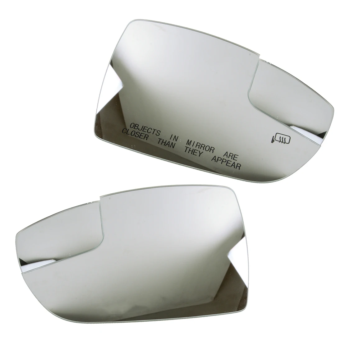 

1 Pair CM5Z17K707F Exterior View Wide Angle White Mirror Glass Heated Driver Passenger Side Fit for Ford Focus 2012 2013-2018