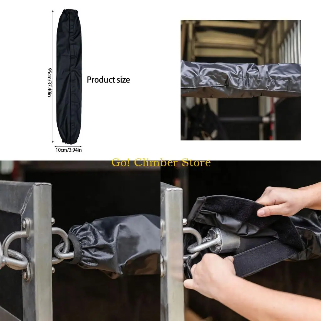 Q84C Universal Horse Fence Protector Machine Horse Trailer Chest & Butt Bar Cover Waterproof Fabric Protector For Daily Training