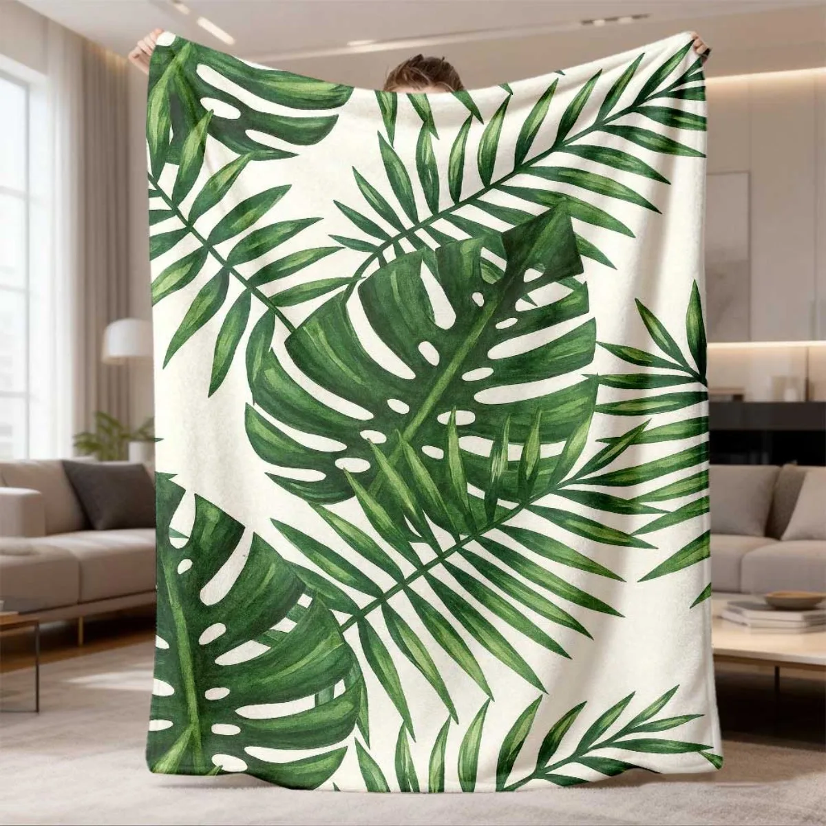 Throw Blanket Colorful Cat Stack Print Cute Kitten Design Soft Cozy Wrap For Pet Lover Bedroom And Whimsical Home Decor