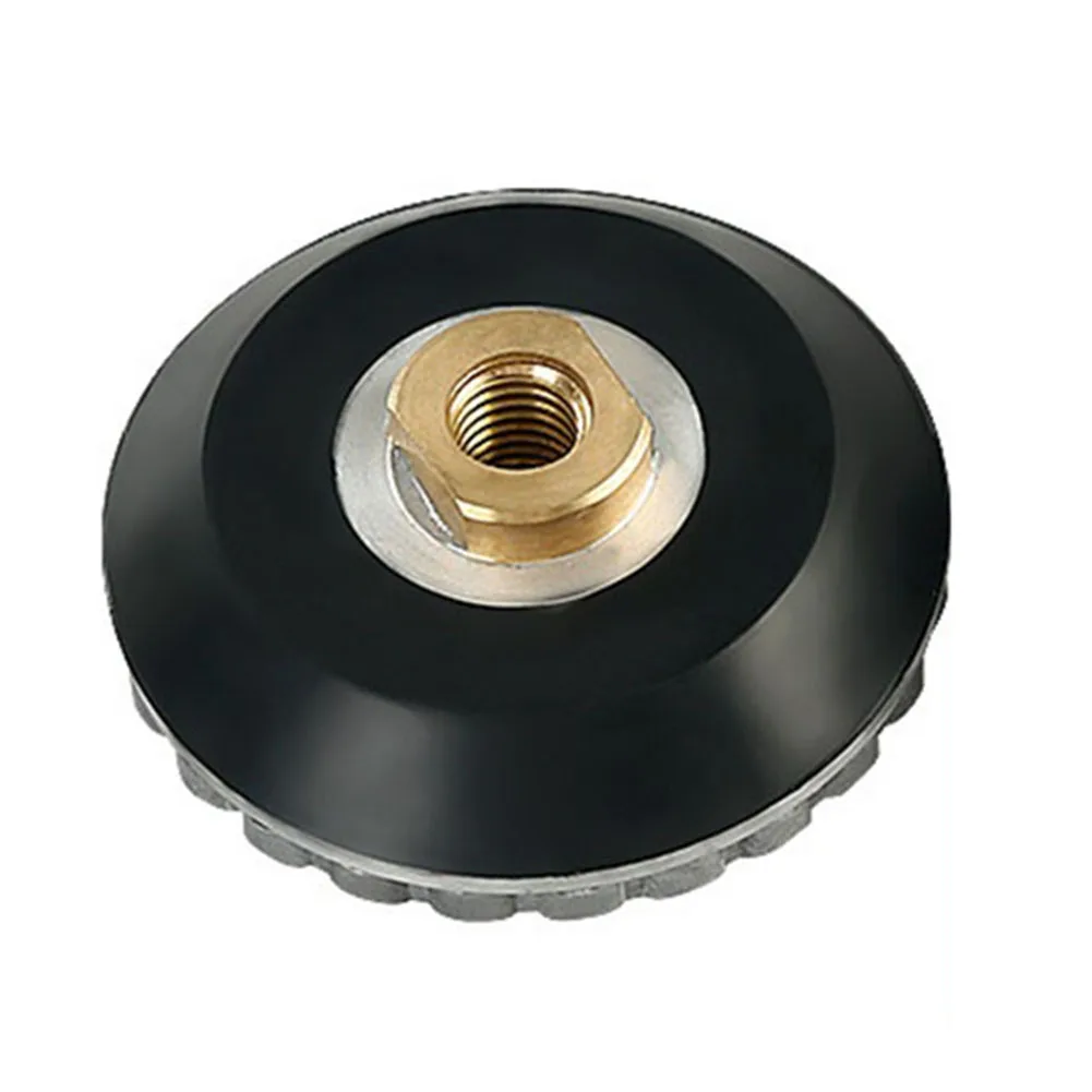 1pc 4/5Inch Backing Pad Aluminum Adapter Backer Pad Grinding Holder For Wet Stone Polishing Abrasive Tools
